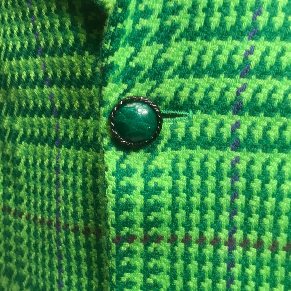 VINTAGE GIANNI VERSACE BLAZER, WOOL/CASHMERE - Picture 5 of 8